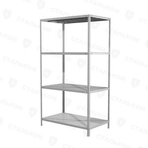 Стеллаж MS Standart 2200х1000х400, 4 полки